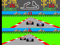 Super Monaco GP (USA) In game screenshot